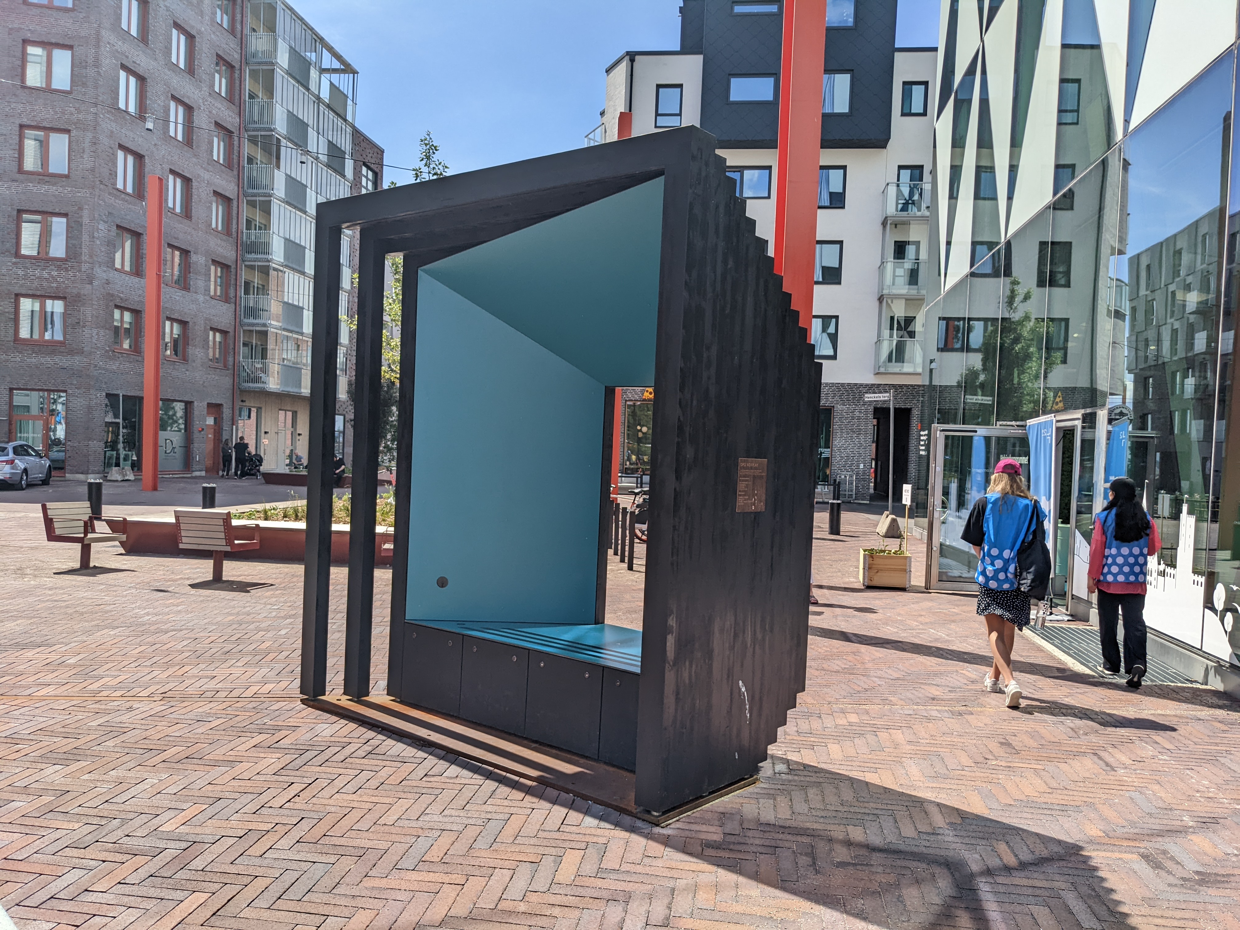 OPS paviljonger exteriört, Helsingborg 2022