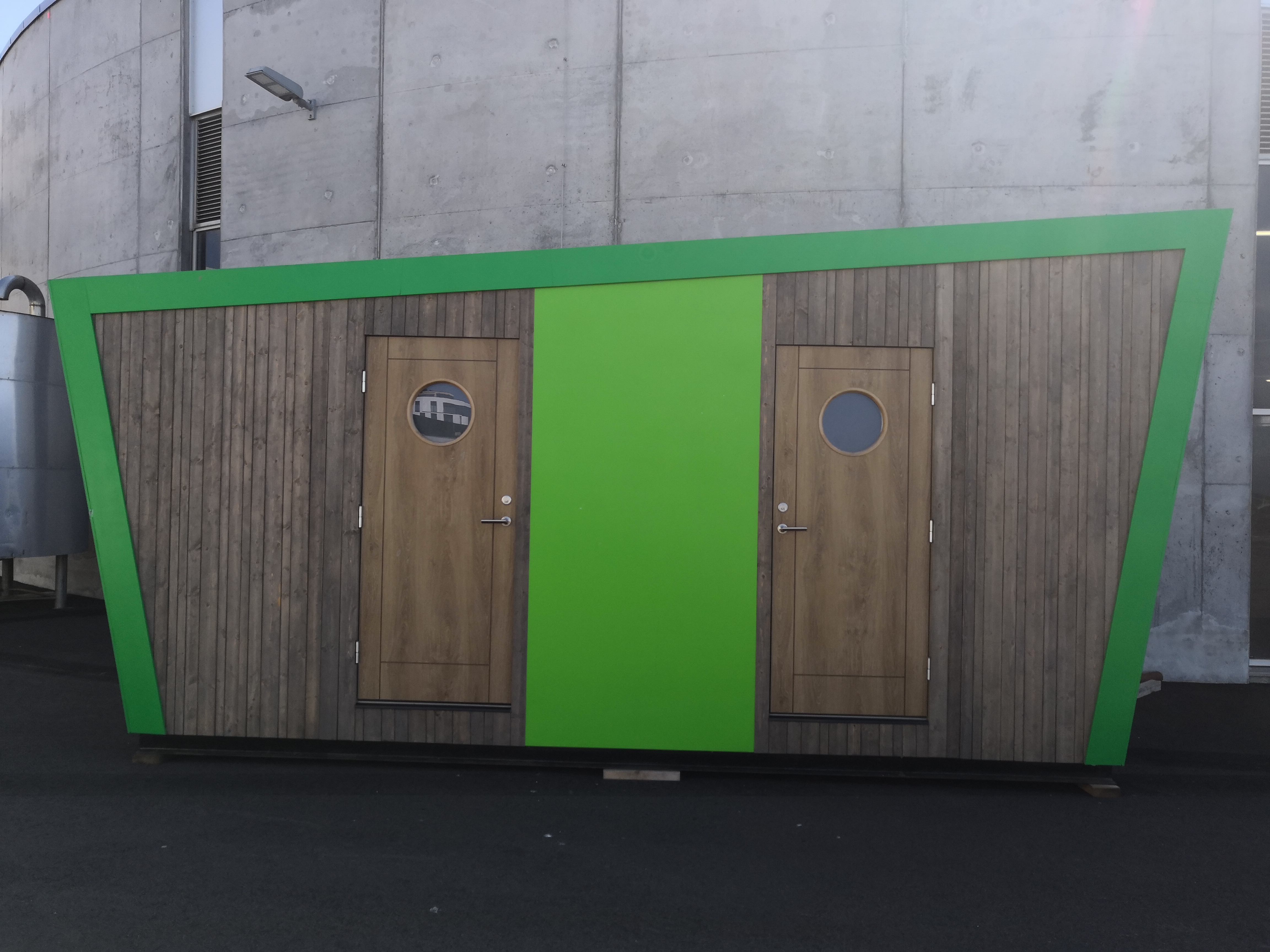 P-banken containerbygge